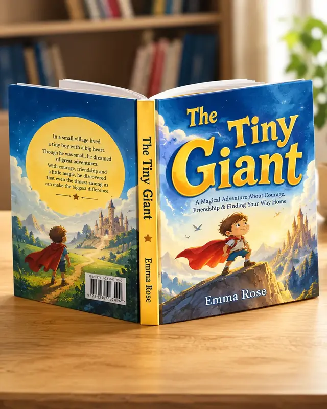Children's book cover example